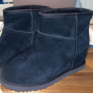 NWT UGG Classic Femme Mini Boot (no box) - Black